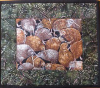 Kiwi Table Mats - set of 4