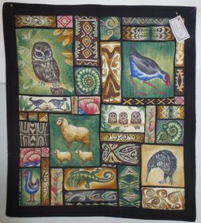 Morepork owl and Pukeko