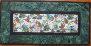 Kingfisher Table Runner