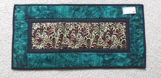 Red Flax Table Runner