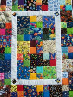 Child's Cot Quilt - I Spy