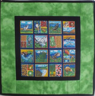 Kiwiana Featured Wallhanging or Table Centre