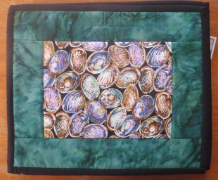 Paua Shells Table Mats - set of 4