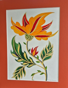 Jacobean Flower