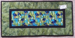 Pukeko in Toi Toi Table Runner
